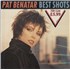 Pat Benatar Best Shots - Hit List Price Sticker vinyl LP UK BENLPBE868292