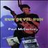 Paul McCartney and Wings Run Devil Run poster UK MCCPORU513947