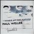 Paul Weller Wake Up The Nation - AUTOGRAPHED memorabilia UK WELMMWA595311