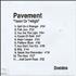 Pavement Terror Or Twilight CD-R acetate UK PMTCRTE265445
