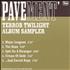 Pavement Terror Twilight Album Sampler CD single UK PMTC5TE139419