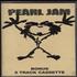 Pearl Jam Bonus 5 Track Cassette cassette single New Zealand PJACSBO781178