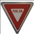 Pearl Jam Yield Road Sign - Stickered Back memorabilia US PJAMMYI489289