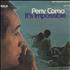 Perry Como It's Impossible vinyl LP Mexican PA9LPIT390414