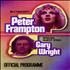 Peter Frampton In Concert + Ticket Stub tour programme UK PFRTRIN474366