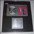 Peter Gabriel Realworld award disc UK GABAWRE309149
