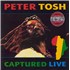 Peter Tosh Captured Live vinyl LP UK TOSLPCA761707