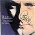 Phil Collins I Wish It Would Rain Down - Autographed 3