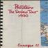 Phil Collins The Serious Tour - Tour Itinerary Itinerary UK COLBKTH405939