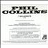 Phil Collins Two Hearts CD single US COLC5TW279522
