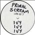 Primal Scream Ivy Ivy Ivy - Test Pressing 12