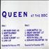 Queen At The Bbc cassette album US QUECLAT70290