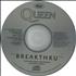 Queen Breakthru CD single US QUEC5BR07740