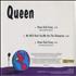Queen Stone Cold Crazy CD single US QUEC5ST06835