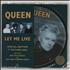 QUEEN LET%2BME%2BLIVE%2B%2B%2BHYPE%2BSTICKER 7 picture disc UK 