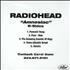 Radiohead Amnesiac B-Sides CD-R acetate US R-HCRAM206094