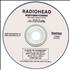 Radiohead Bodysnatchers CD-R acetate Japanese R-HCRBO426804