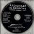 Radiohead In Rainbows CD album Taiwanese R-HCDIN478437