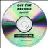 Ratt Off The Record Special CD-R acetate US RTTCROF273503