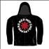 Red Hot Chili Peppers Asterisk Zip-Up Hoodie - Large clothing UK RHCMCAS387745