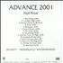 REM Advance 2001 CD-R acetate US REMCRAD249162