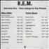 REM Around The Sun - Interview Disc CD-R acetate US REMCRAR410651
