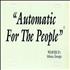 REM Automatic For The People - Licence Plate memorabilia UK REMMMAU10933