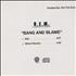 REM Bang And Blame CD single US REMC5BA37835