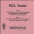 REM Monster cassette album US REMCLMO520660