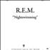 REM Nightswimming CD-R acetate US REMCRNI300260