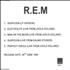 REM Suspicion - 5-track CD-R acetate UK REMCRSU139039
