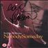 Robbie Williams Nobody Someday - Autographed DVD UK RWIDDNO591371
