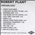 Robert Plant Dreamland CD-R acetate UK PLACRDR219389