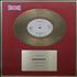 Rod Stewart Baby Jane in-house award disc UK RODAIBA551738