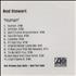 Rod Stewart Human CD-R acetate UK RODCRHU179444