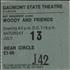 Ronnie Wood Gaumont State Theatre - 1974 concert ticket UK RNWTIGA617569