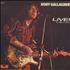 Rory Gallagher Live! In Europe - Laminated vinyl LP UK RORLPLI102022