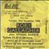 Rory Gallagher Rock City concert ticket UK RORTIRO345607