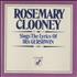 Rosemary Clooney Sings The Lyrics Of Ira Gershwin CD album German 0RCCDSI494586