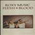 Roxy Music Flesh + Blood cassette album UK RXYCLFL678609