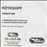 Royksopp Remind Me CD-R acetate US YKSCRRE497086
