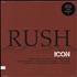 Rush ICON - 180 Gram Clear Vinyl - Sealed vinyl LP Canadian RUSLPIC796014