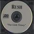 Rush One Little Victory CD-R acetate US RUSCRON453853