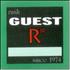 Rush R30: 30th Anniversary World Tour Passes tour pass US RUSTPRT428039