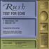 Rush Test For Echo - Mispress CD single US RUSC5TE521110