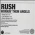 Rush Workin' Them Angels CD single US RUSC5WO459511