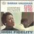 Sarah Vaughan Close To You vinyl LP UK VAALPCL696451