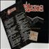 Saxon Innocence Is No Excuse... World Tour 1985-86 + Ticket stub tour programme UK SAXTRIN557375