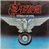 Saxon Wheels Of Steel - Autographed vinyl LP UK SAXLPWH224359