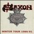 Saxon Winter Tour 1980/81 + ticket stubs tour programme UK SAXTRWI687392